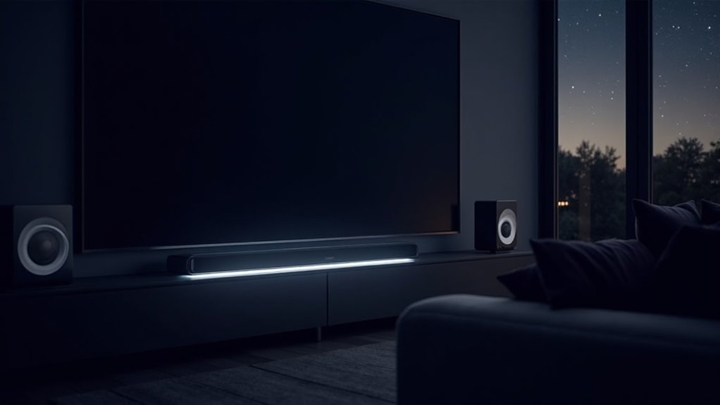 activating soundbar night mode