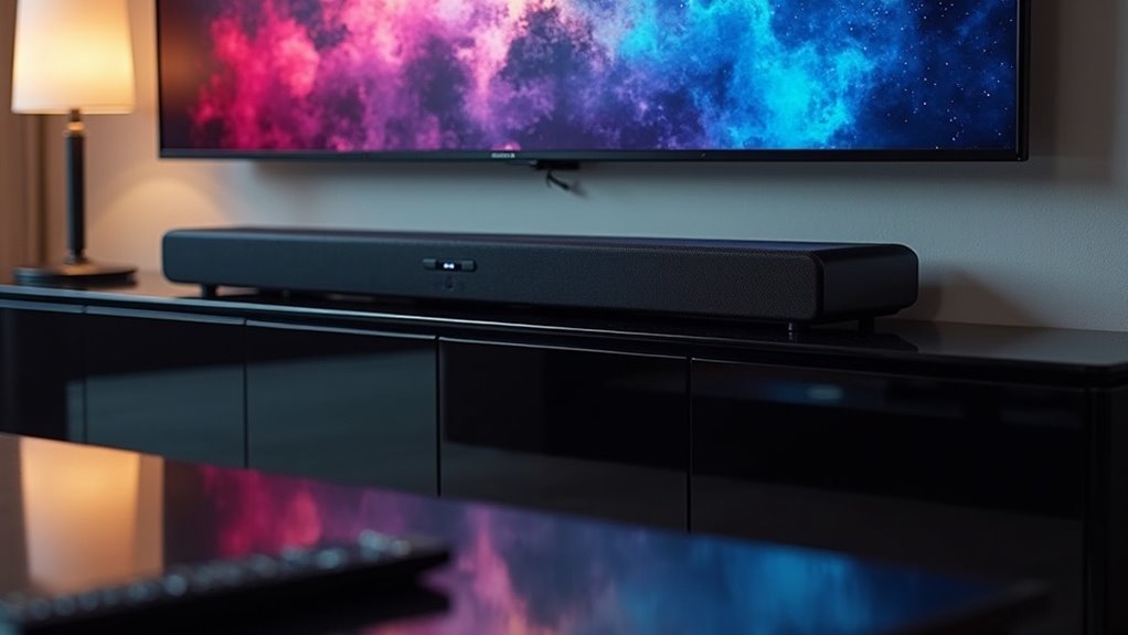 connect soundbar to display