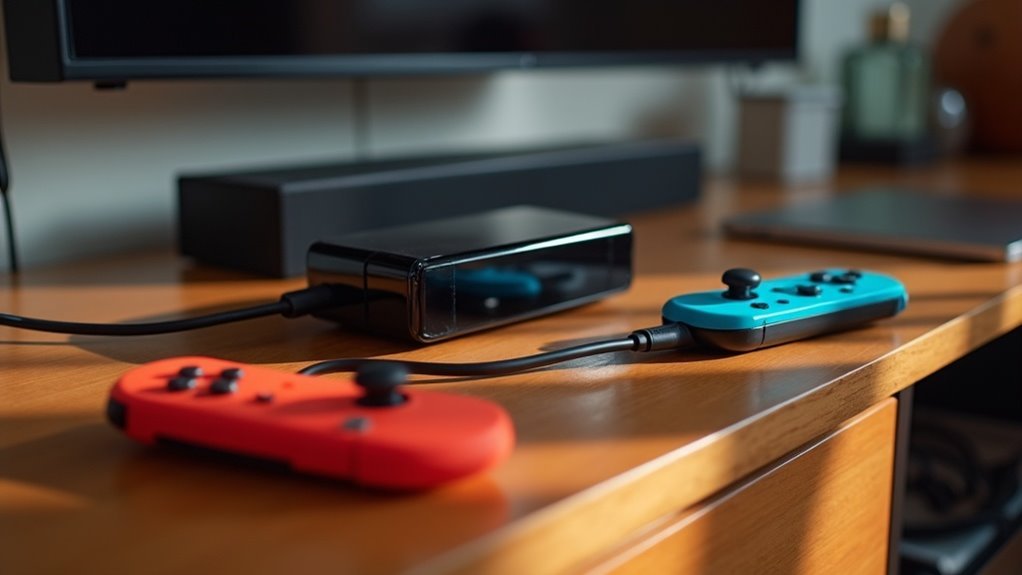 connect soundbar to switch