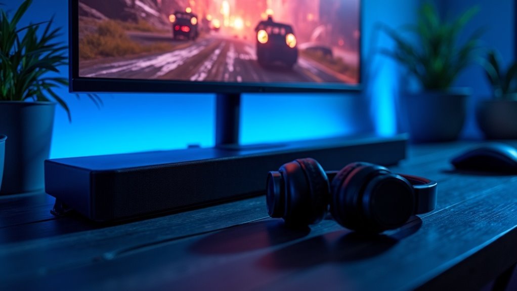 connecting soundbar to monitor