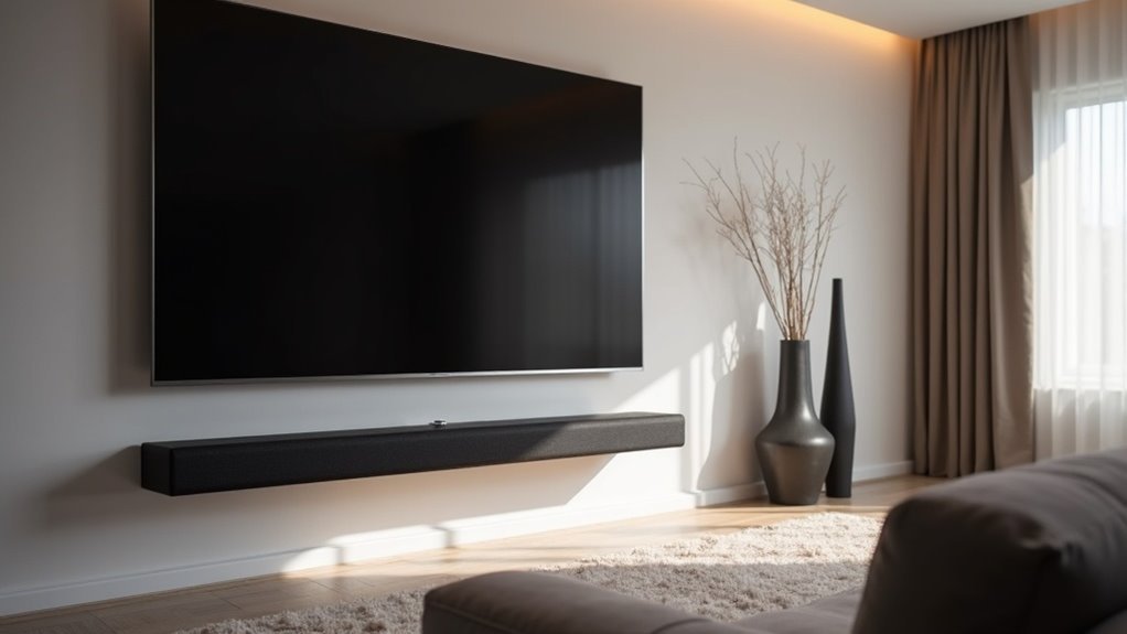 enhanced soundbar performance mounts
