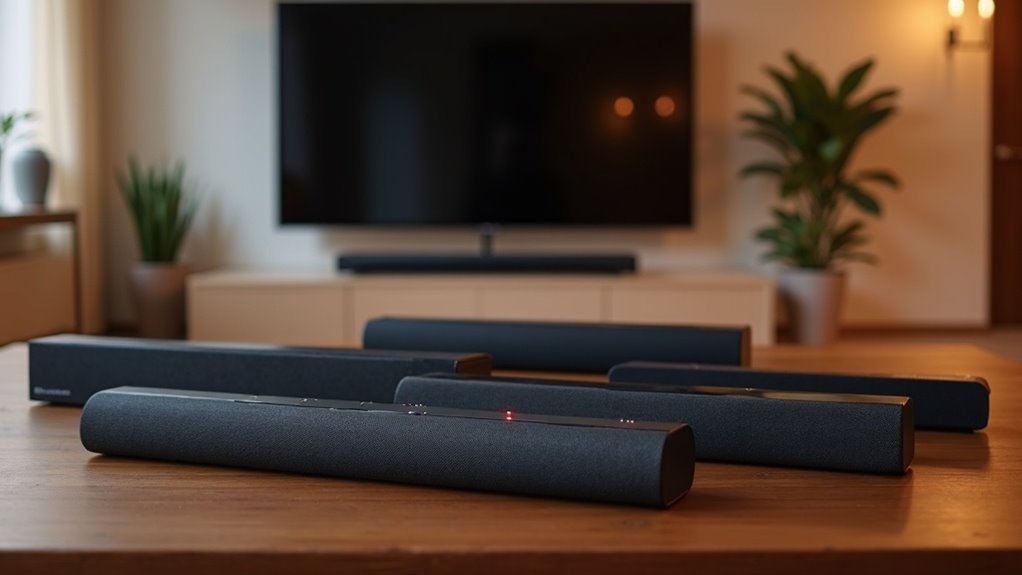 immersive audio soundbar sensors