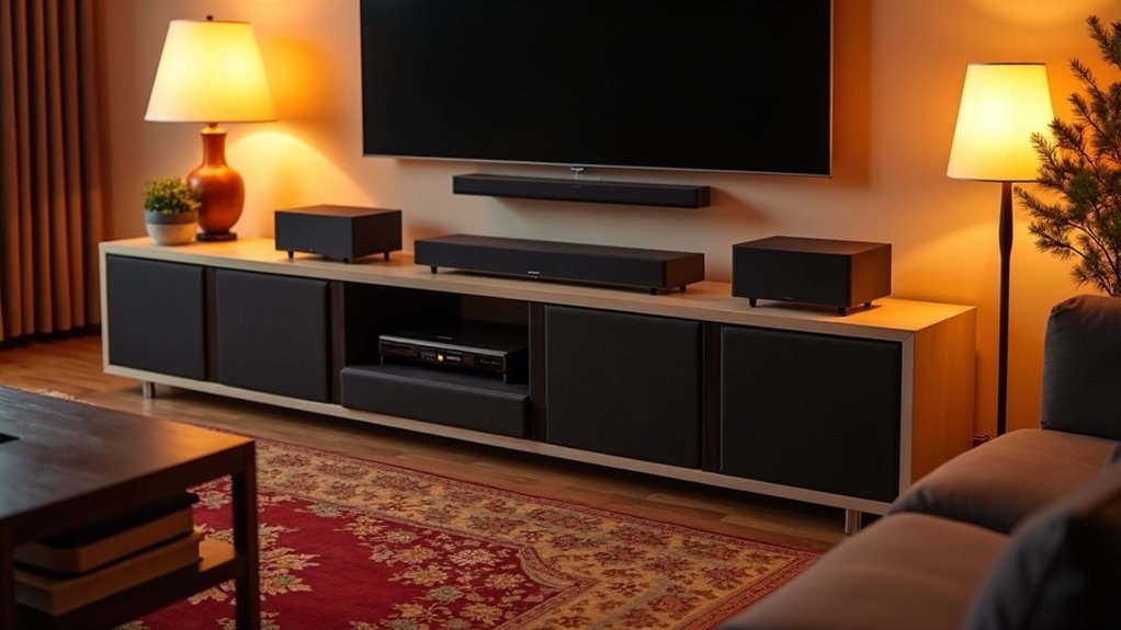 immersive audio soundbars selection