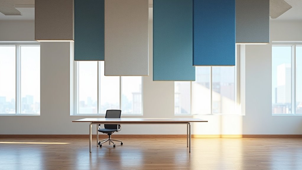 sound absorbing ceiling baffles