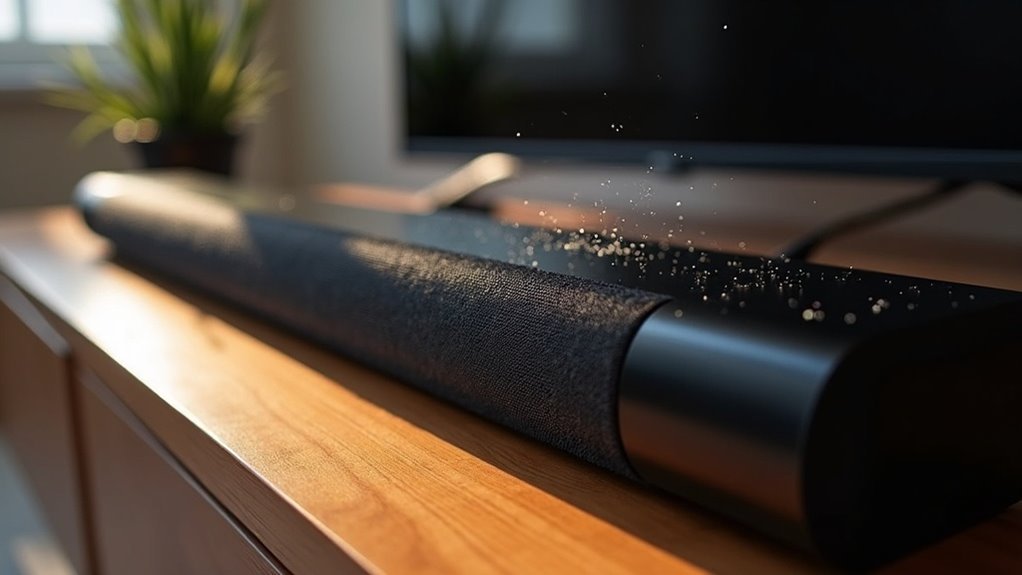 soundbar audio interference issues