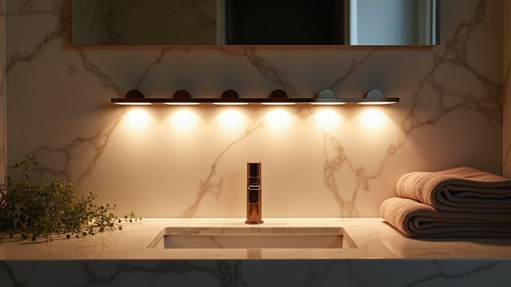 soundbar bathroom lighting options