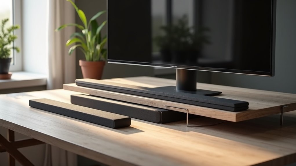 soundbar desk monitor stands