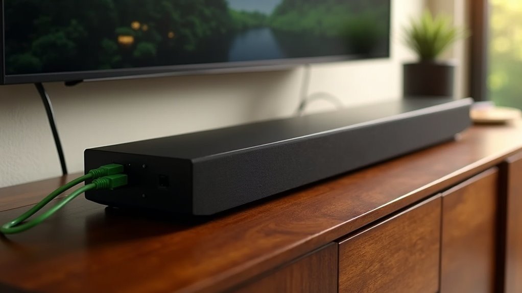 soundbar ethernet connection capability