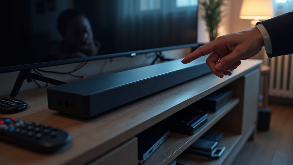 soundbar factory reset timing