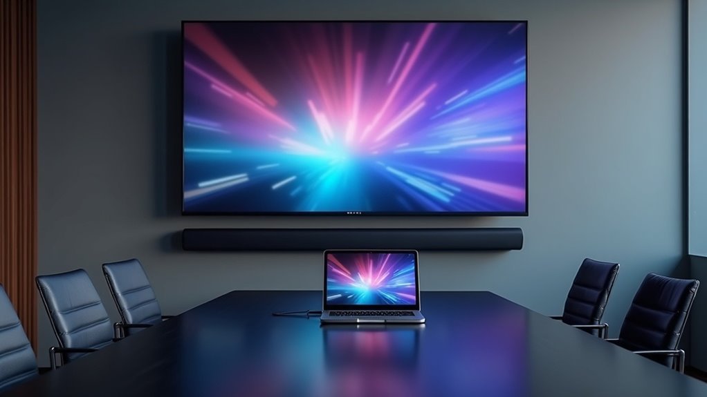 soundbar for conference display