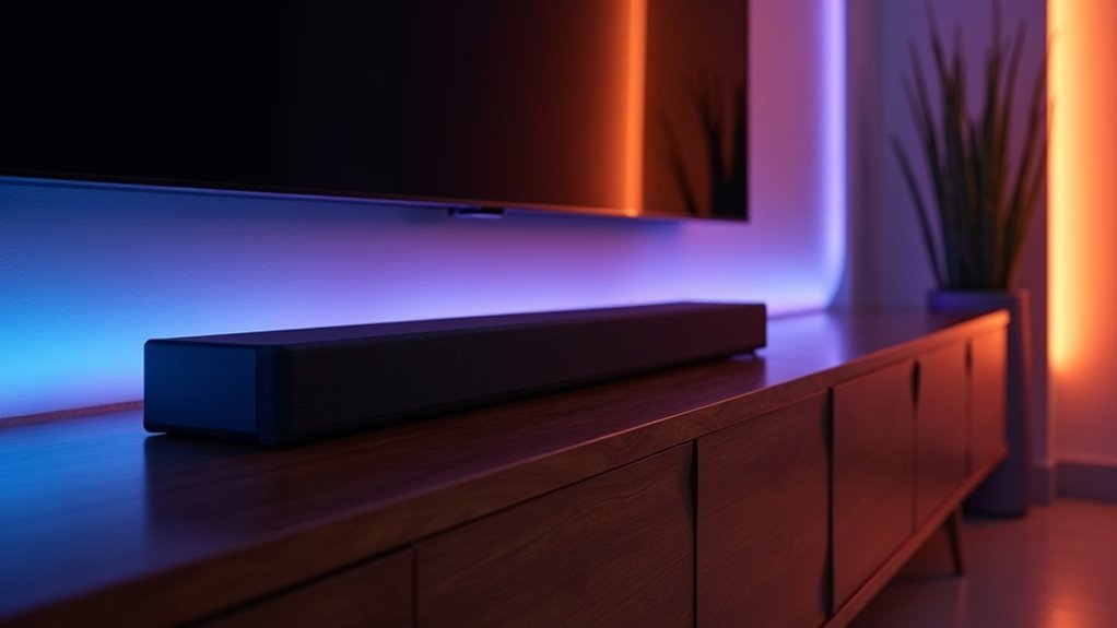 soundbar lighting for entertainment