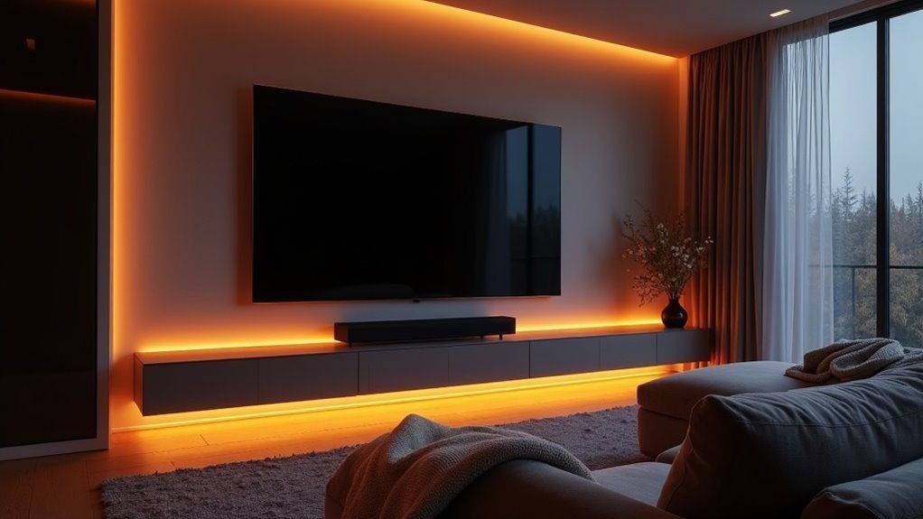 soundbar lighting for entertainment
