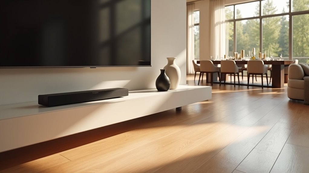 soundbars enhance open spaces
