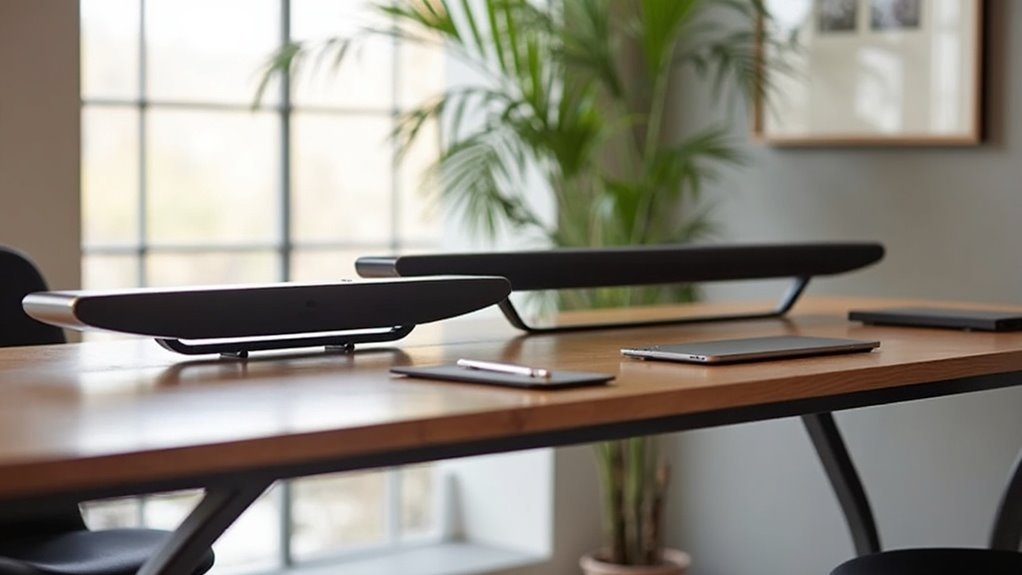 stylish soundbar desk stands