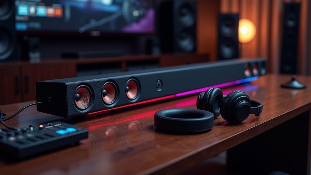 test soundbar speaker drivers